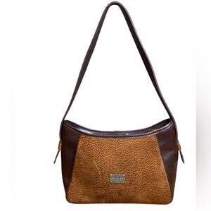 Chiappai Exotic Capybara Suede Argentinian Leather Shoulder Bag